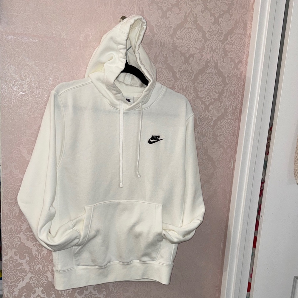 Nike Men's Classic White Hoodie